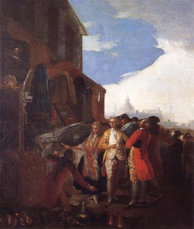 Francisco Goya Fair of Madrid China oil painting art